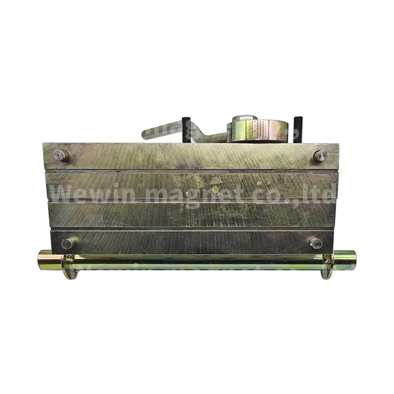 Shuttering magnet dengan pegangan