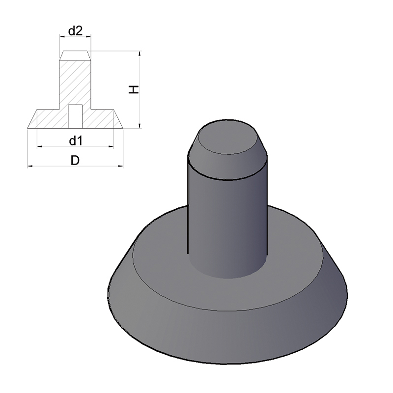 Magnet Sisipkan Beton