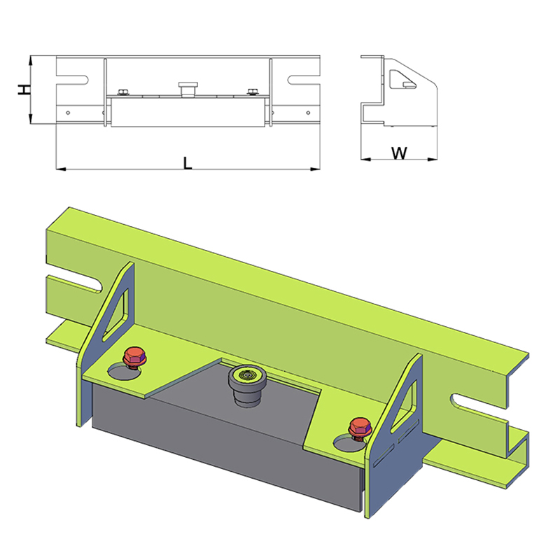 Shuttering magnet dengan adaptor